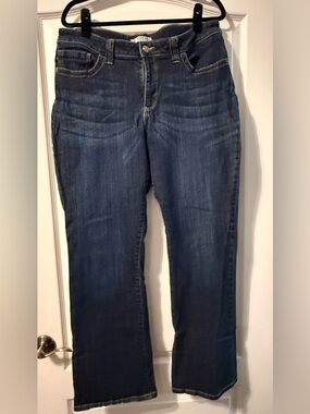 Lee Women's Dark Blue Slender Secret Boot Cut Jeans